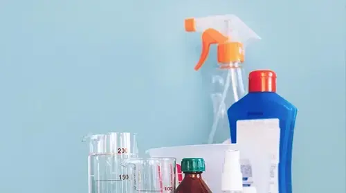 Laboratory glassware and chemical products used in chemical compliance testing